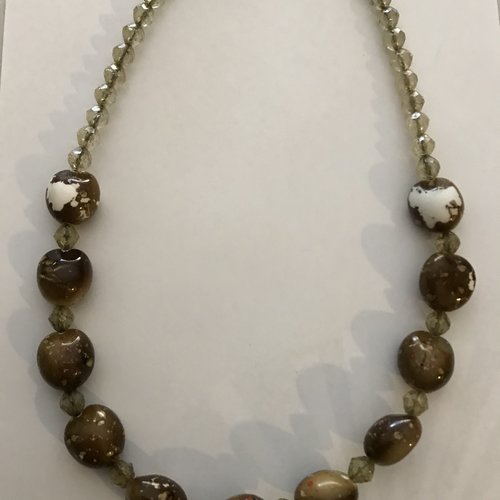 Collier perles vintage