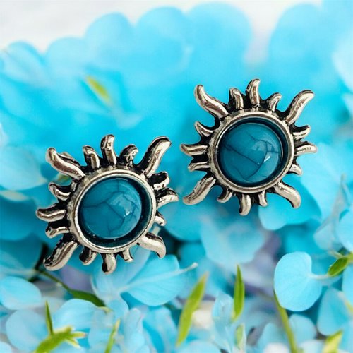 Boucles d oreille turquoise