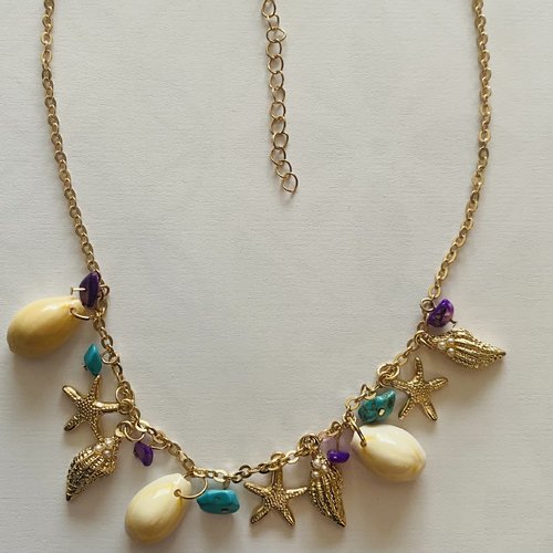 Collier coquillage
