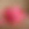 Ruban vichy rose foncé largeur 10 mm