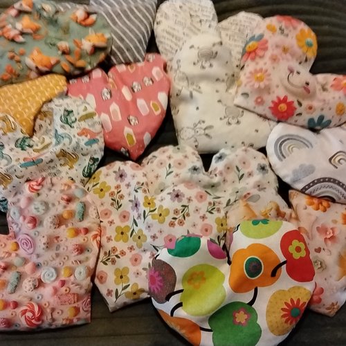 Coussin noyaux de cerises