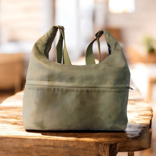 Sac souple effet daim