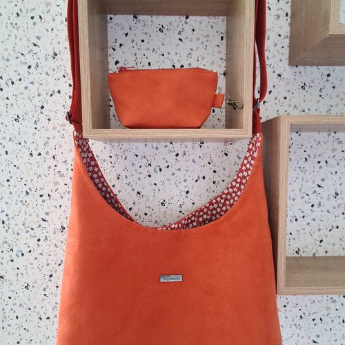 Sac souple effet daim