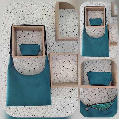 Sac souple effet daim