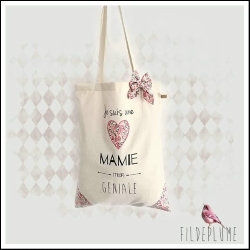 Tote bag mamie édition limitée