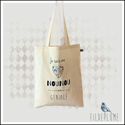 Tote bag nounou édition limitée