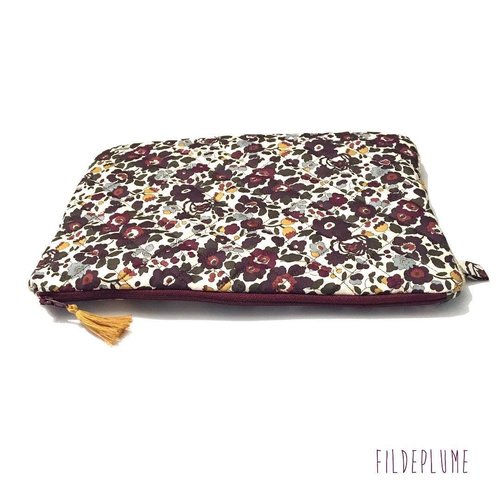 Pochette ipad mini liberty metallic