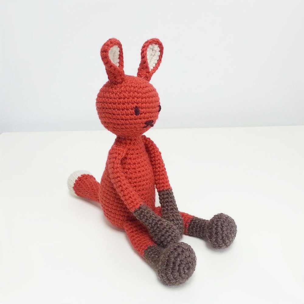 doudou renard crochet