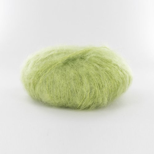 Pelote mohair et laine ombelle de fonty - vert anis