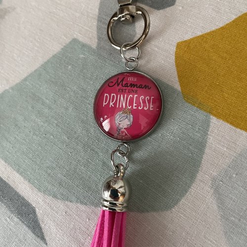 Porte-clefs maman princesse