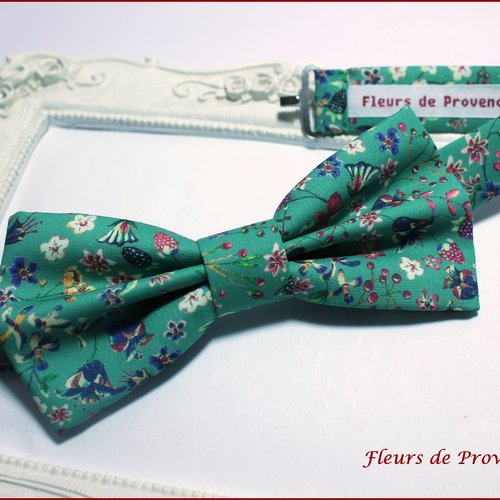 Noeud papillon tissu liberty donna leigh jade - homme