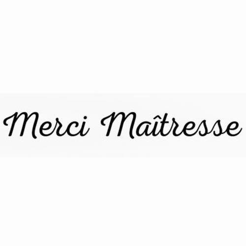 Applique merci maitresse 10 cm flex thermocollant 