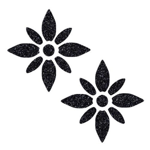 Fleurs ornement baroque shabby motif thermocollant 