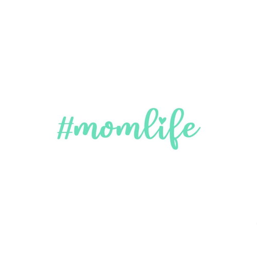 Vie de maman mom life 8 cm appliqué thermocollant flex couleur au choix