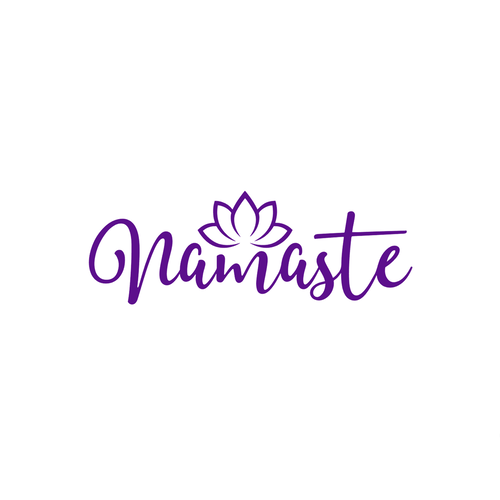 Namaste lotus zen yoga méditation 8 cm flex thermocollant couleur au choix