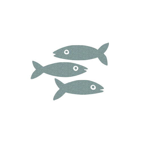 Sardines poissons 15 cm flex thermocollant couleur au choix