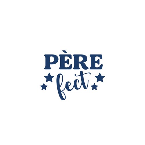 Père-fect papa père 6 cm flex thermocollant transfert pour tissu couleur au choix