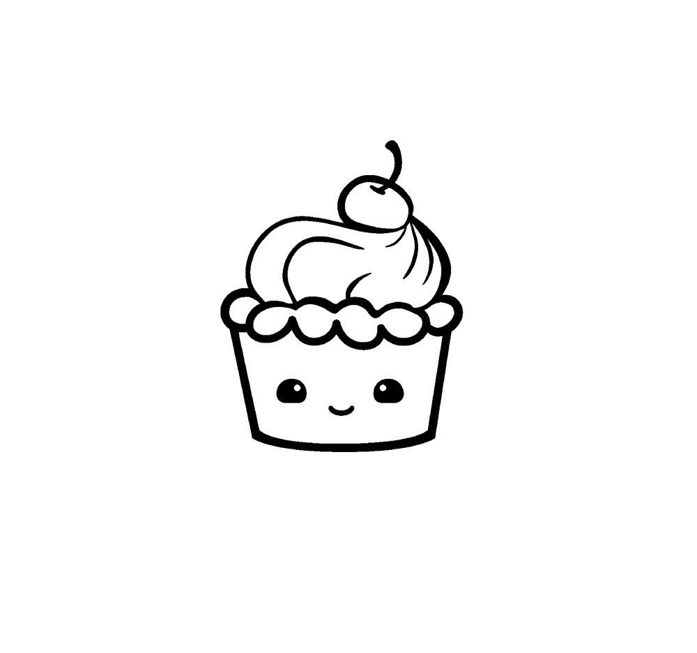 Flex 10cm Cupcake Kawaii Un Grand Marche