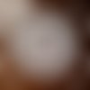 Napperon blanc au crochet pour attrape-rêves (15cm)