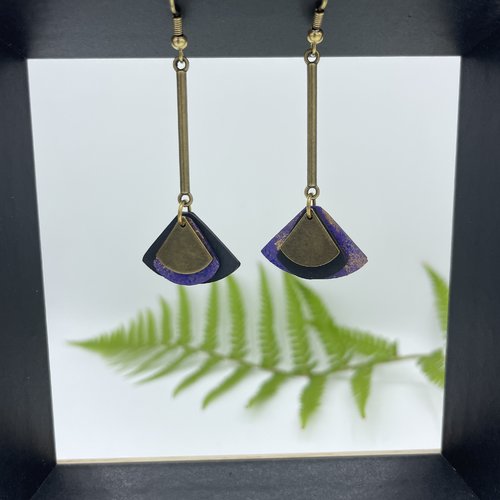 Boucles oroseï violet