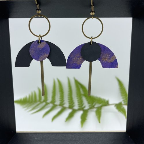 Boucles oroseï violet