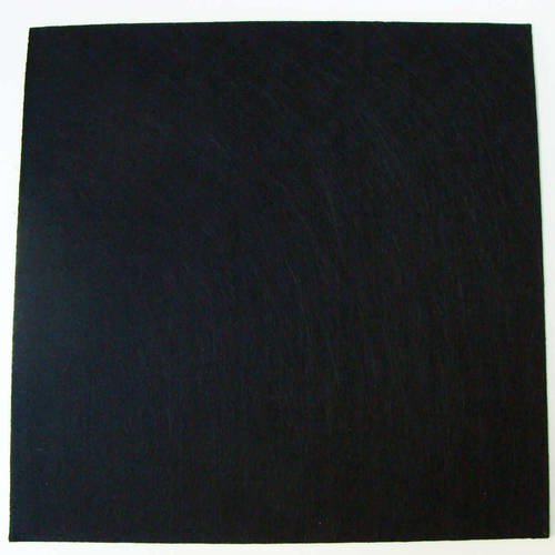 Feutrine épaisse 3mm plaque 29x29cm feutre tissu noir