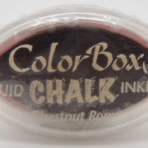 Encreur color box chalk encre effet craie pastel chesnut roan 