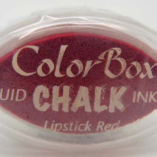 Encreur color box chalk encre effet craie pastel lipstick red 