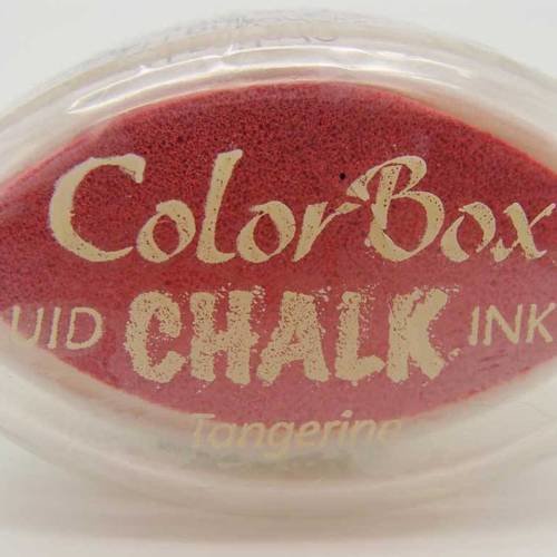 Encreur color box chalk encre effet craie pastel tangerine 