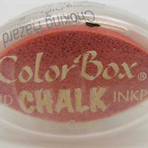 Encreur color box chalk encre effet craie pastel rose coral 