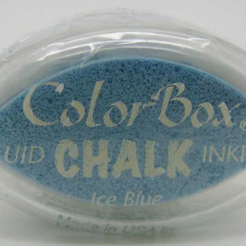Encreur color box chalk encre effet craie pastel ice blue 