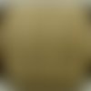 Suedine faux daim cordon plat 3mm par 2 mètres beige 