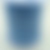Suedine faux daim cordon plat 3mm par 2 mètres bleu moyen 
