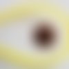 5 mètres resille tubulaire cordon résille 4mm jaune 