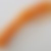 10 chenilles cure-pipes 30cm x 8mm orange clair 