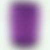 Suedine faux daim cordon plat 3mm par 2 mètres violet fonce