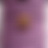 Suedine faux daim cordon plat 3mm par 2 mètres violet 
