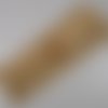 50 bâtons esquimau bâtonnets bois longs 19x0,6cm couleur naturelle 
