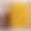 Tricotin 5 mètres jaune dia 5mm artemio fil tricoté cordon