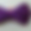 18 mètres queue de rat 2mm violet en écheveau fil cordon satiné