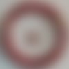 5m fil aluminium alu 1,5mm rouge cordon rond