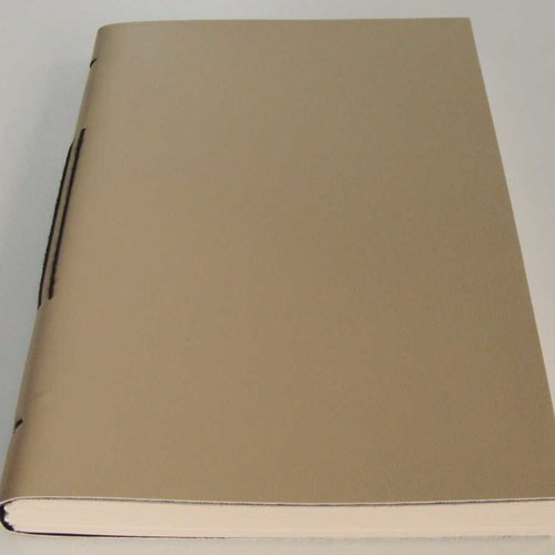 Carnet notebook bullet journal couverture simili cuir 80 feuilles 160 pages 20x15cm artemio 