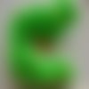 Fil nylon tressé vert pomme écheveau 25m cordon 1mm