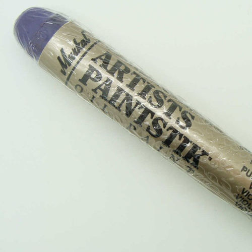 Bâton peinture à l'huile solide violet oil paintstick idéal pochoir markal