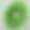 Fil coton ciré 2mm vert clair en écheveau de 10m cordon création bijoux déco macramé