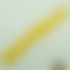 8 mètres fil torsadé jaune polyester ciré 1mm cordon lacet création bijoux déco