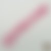 8 mètres fil torsadé rose polyester ciré 1mm cordon lacet création bijoux déco