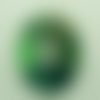 Rocaille 2mm perles verre 6 couleurs tons verts mod21 par 1 casier