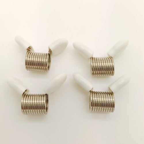 4 pinces à ressort outil pour blocage fil et perle 22mm