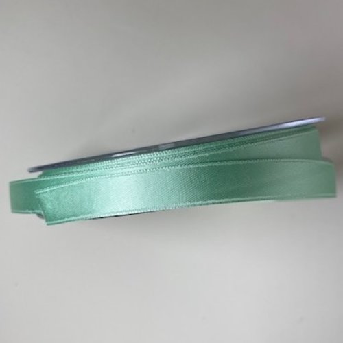 Ruban satin n°2 - 10 mm - couleur n°48 vert tilleul - oeko-tex - fabriqué en suisse